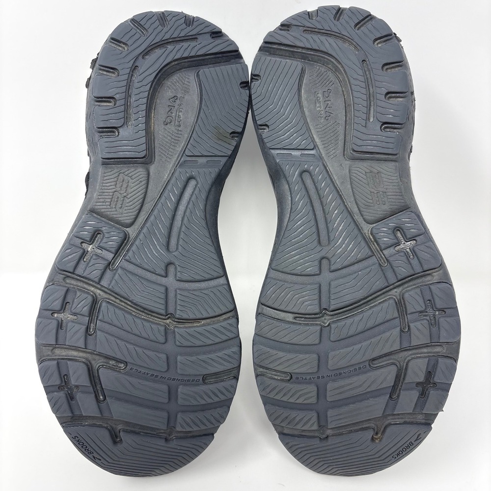 Brooks Adrenaline GTS 23 Womens Size 8.5 Wide Black Running Shoes (1203811D072) - Picture 6 of 8